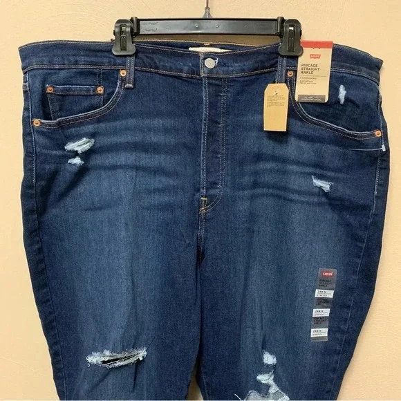 Levi’s Ribcage Straight Ankle Jeans - Picture 2 of 12